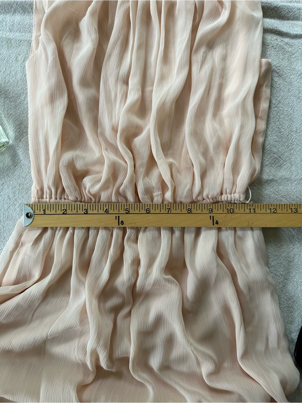 Forever 21 Blush Pink Sleeveless Fairycore Mini Dress Small - Picture 4 of 10
